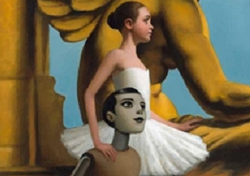 une danseuse et un robot