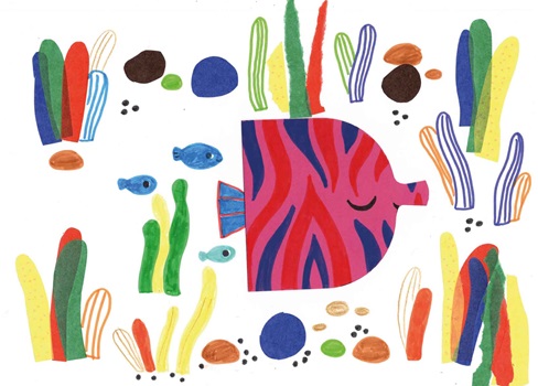 Dessin d'un poisson 