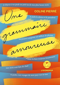 Couverture du livre Une grammaire amoureuse 